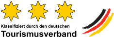 Klassifiziert durch den deutschen Tourismusverband
